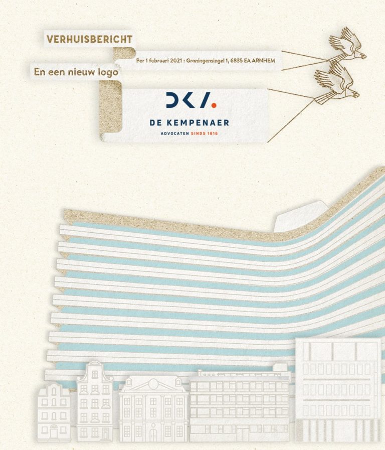 Notice of change of address: as of 1 February Groningensingel 1, 6835 EA ARNHEM